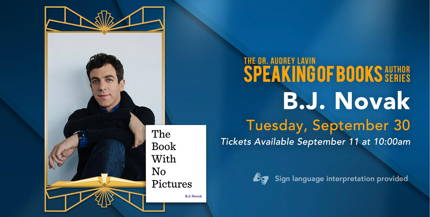 Speaking of Books - Novak Facebook Event Banner